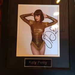 Authentic Signed Katy Perry Photo