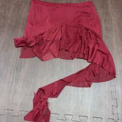 Red Mini Skirt