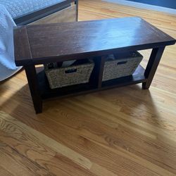 Table With Baskets
