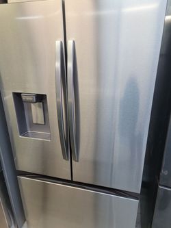 Samsung Refrigerator 3 Doors Stainless Steel Counter Depth