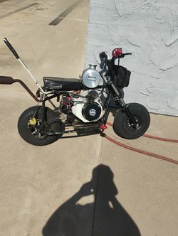 Fully Custom raced Out Mini Bike Has To Many Extras $300