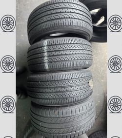 225 55 18 Yokohama Set of 4 Used Very Clean Condition