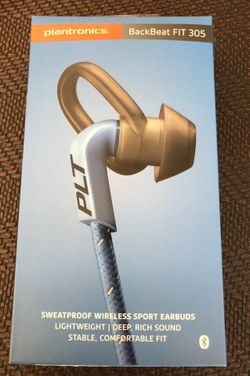BLUETOOTH- PLANTRONICS BackBeat FIT 305 Bluetooth EARBUDS