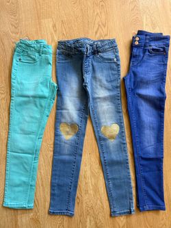 Girls stretch pants size 10