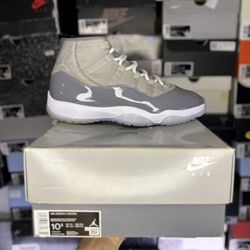 Size 10.5M - Jordan 11 “Cool Grey”