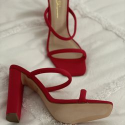 Red Heeled Sandal 