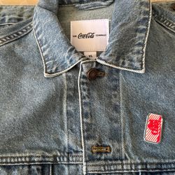 Coca Cola Original denim Jacket New.