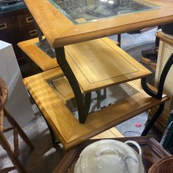 Coffee Table With Two End Tables  