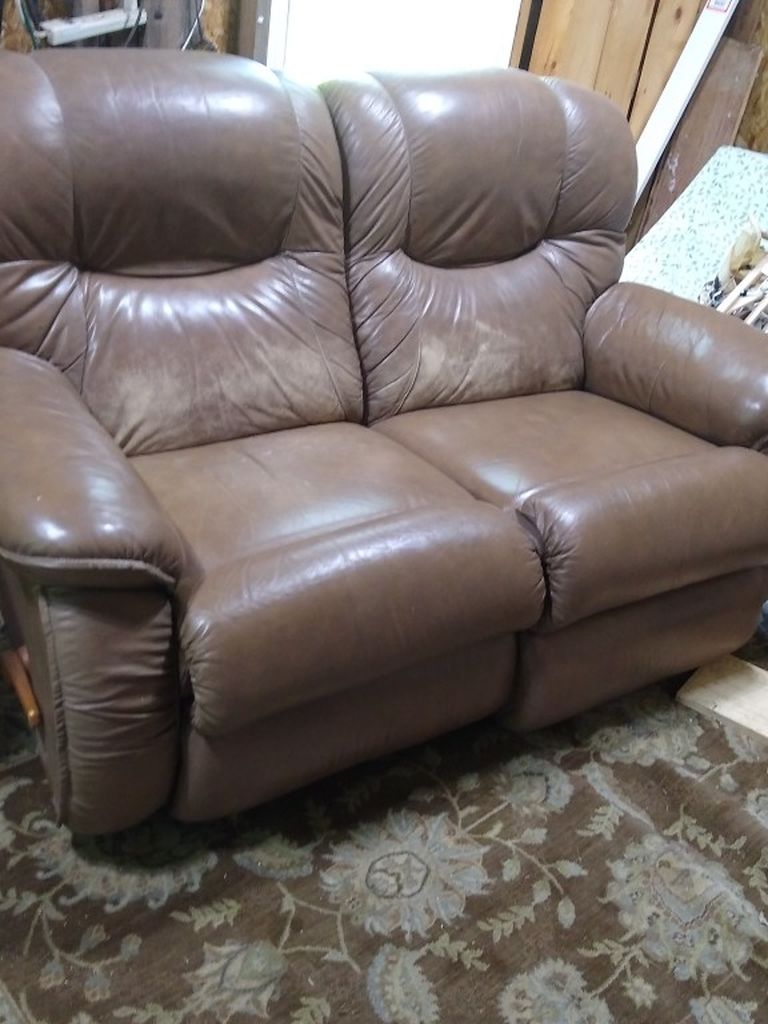 Double Manual Recliner Loveseat