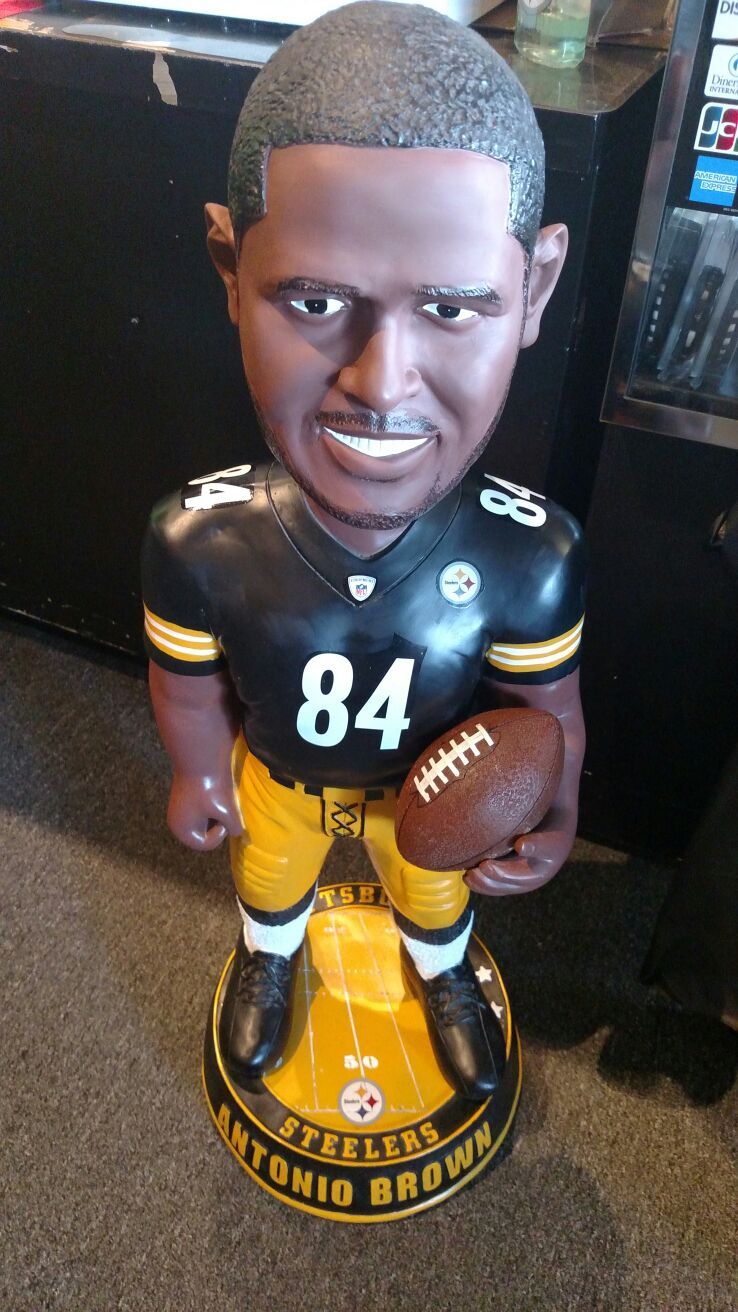 Pittsburgh Steelers Antonio Brown 3 foot bobblehead