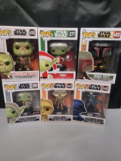 Starwars Funko Pops