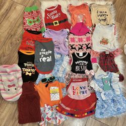 Dog Clothes Size Small Price For All $25