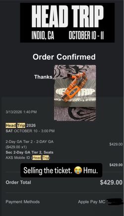 Head Trip Festival Ticket