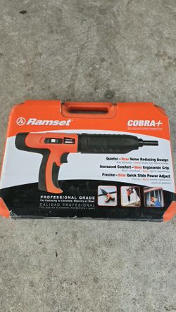 Ramset
Cobra Plus 0.27 Caliber Semi-Automatic Powder Actuated Tool (PAT) with Silencer