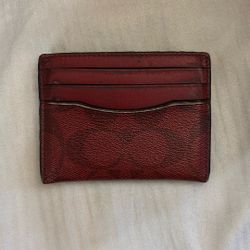 Coach Card Holder