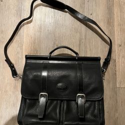 Fossil Brand Leather Briefcase