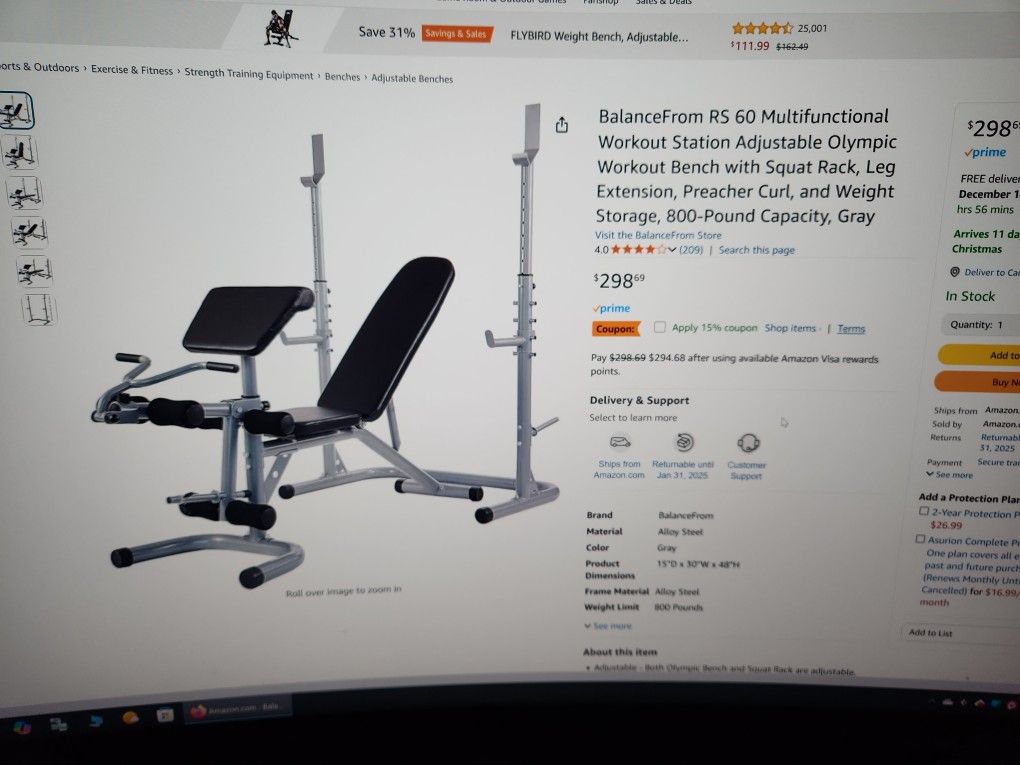 Multi Function Weight Bench