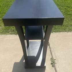 Dark Brown Draper Console Table