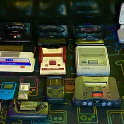 Nes Famicom Super Famicom,Sega,PC Engine GT,PlayStation