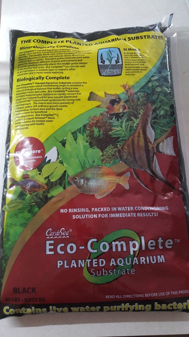 Eco complete planted aquarium substrate