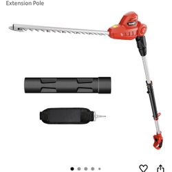 20'' Cordless Pole Hedge Trimmer Compatible with Milwaukee M18 Battery(No Battery)