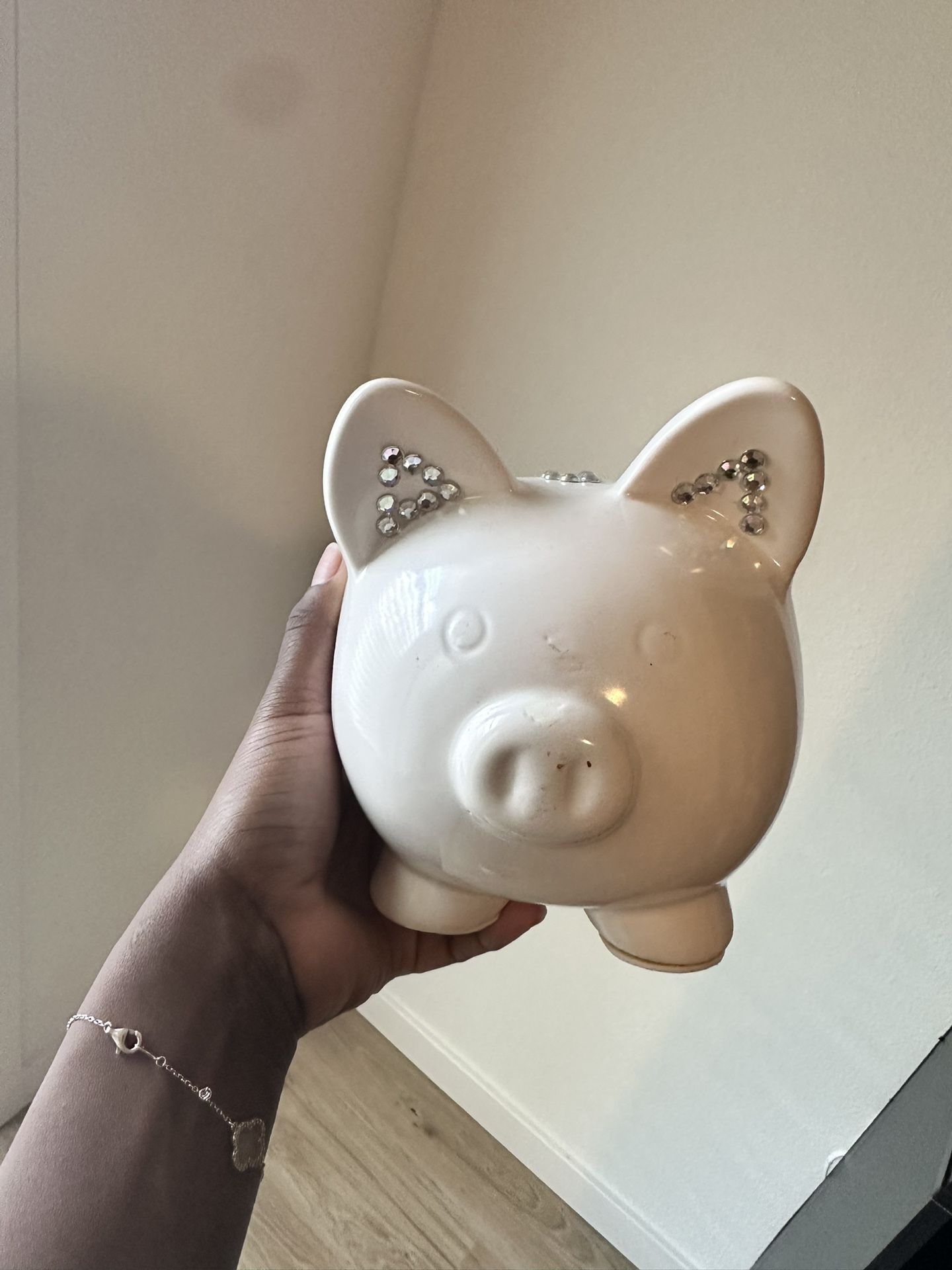 Bedazzled Piggy Bank