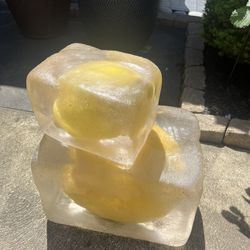 Frozen Lemon Decorative Stage Prop 