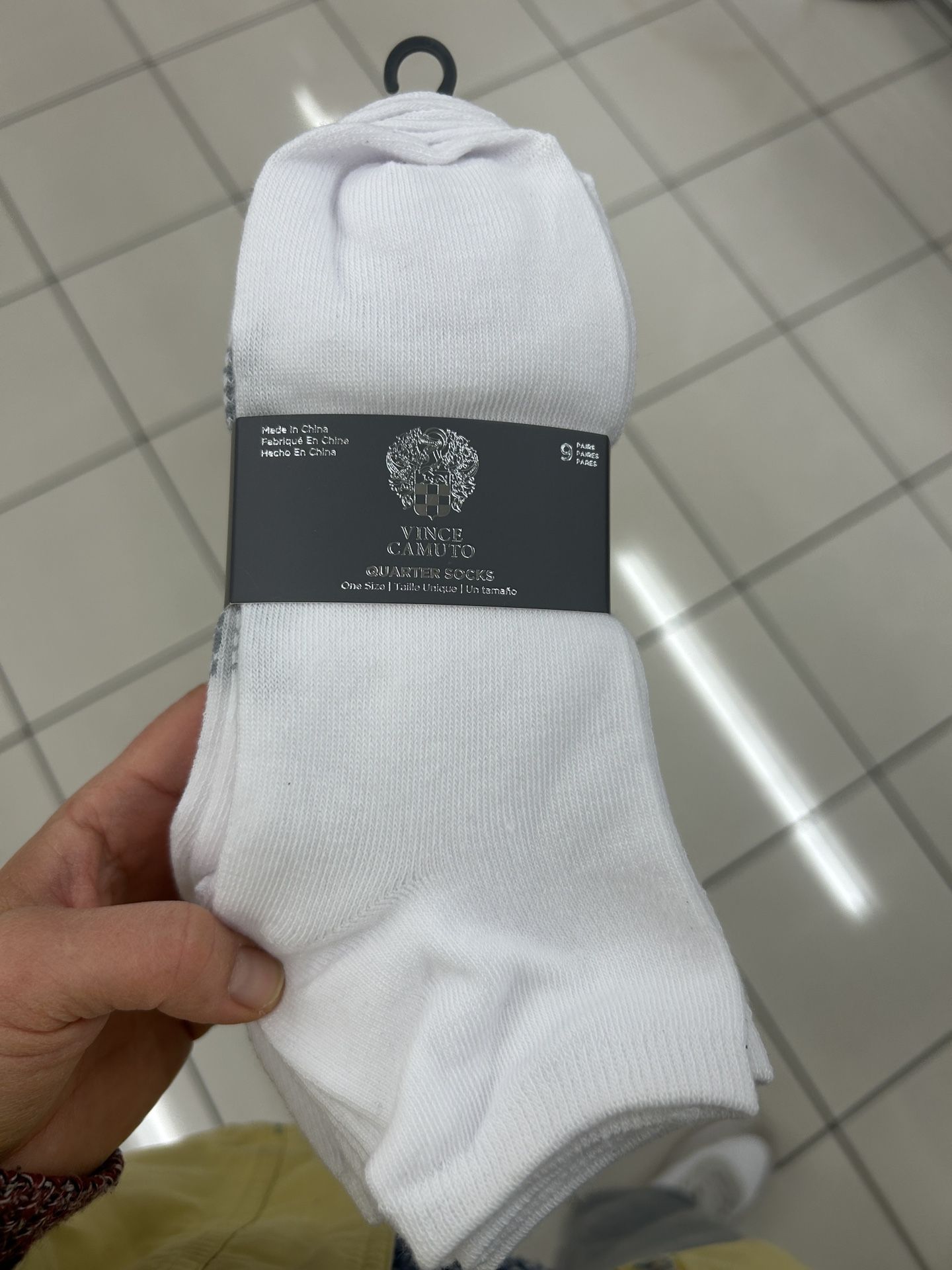 NWT Vince Camuto women quarter Socks 9 pairs