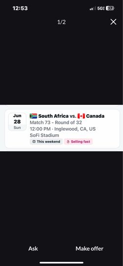 World cup tickets