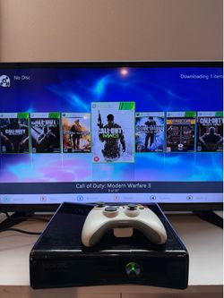 Xbox 360 Slim RGH With Games Included