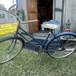 antique dunelt bicycle