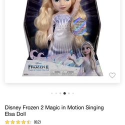 New In Box! Singing Elsa Frozen Doll! $35