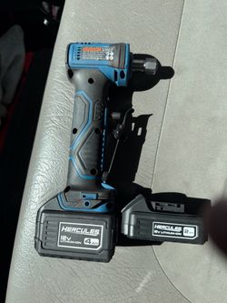 Hercules 1/4 die grinder and batteries