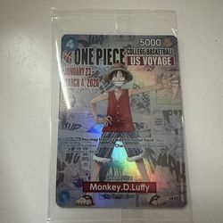 One piece Tarde card an poster