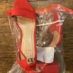 Red Sandals