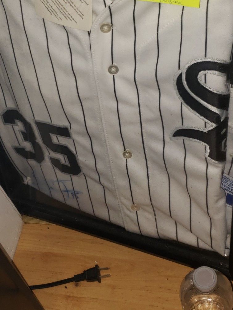 The Big Hurt Frank Thomas Autograph Jersey