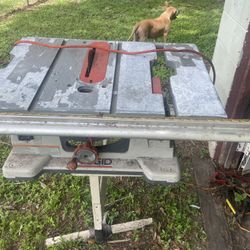 Ridgid Table Saw 
