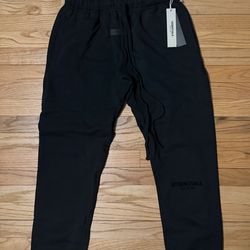 Black Essentials Sweatpants