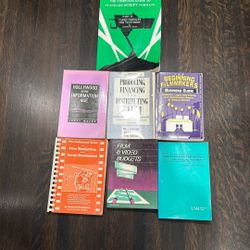 Assorted Vintage Film Books