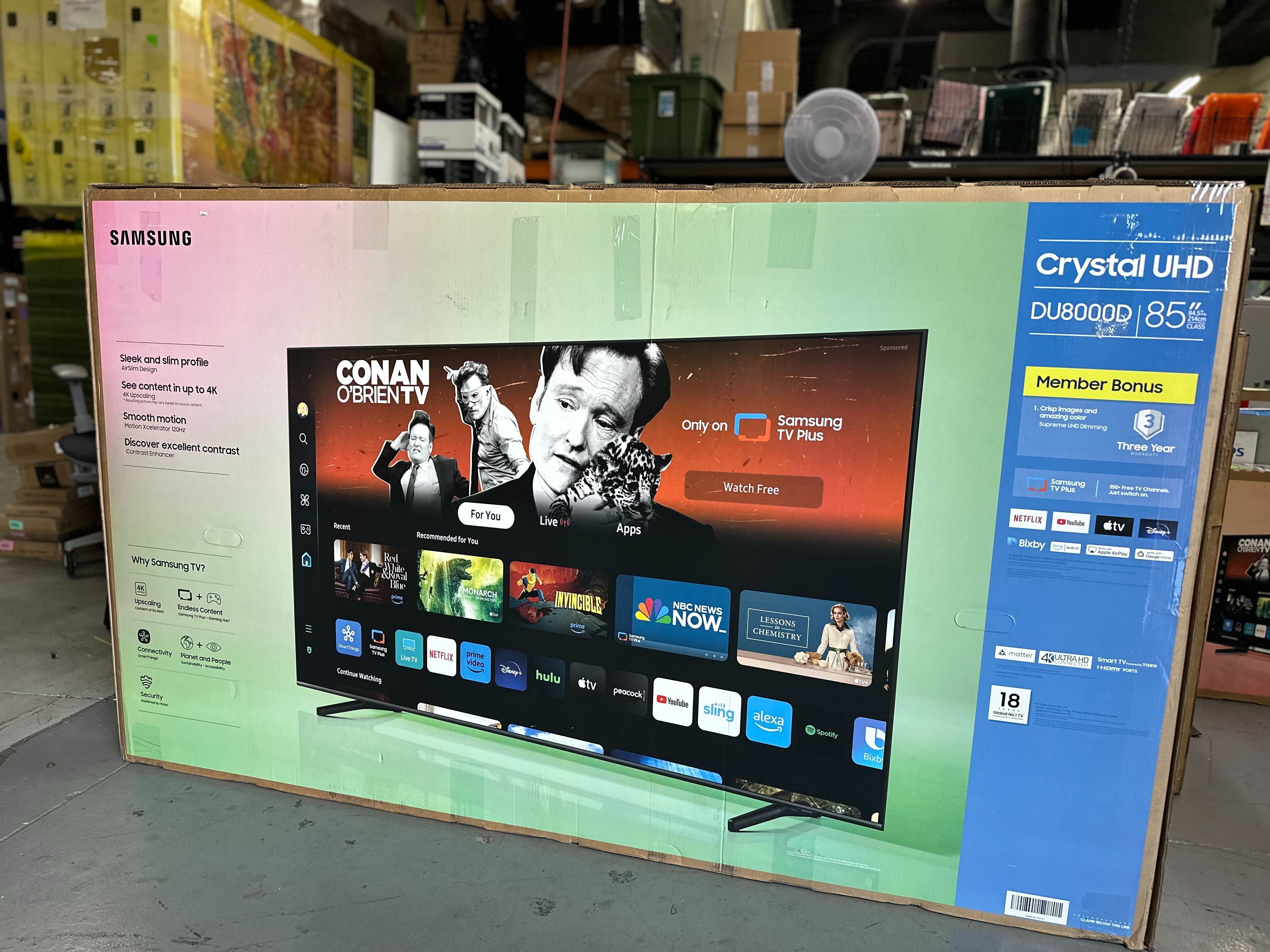 📺 💰🚨HUGE TV SALE 85" Samsung 4K LED HDR Smart UN85DU8000DXZA