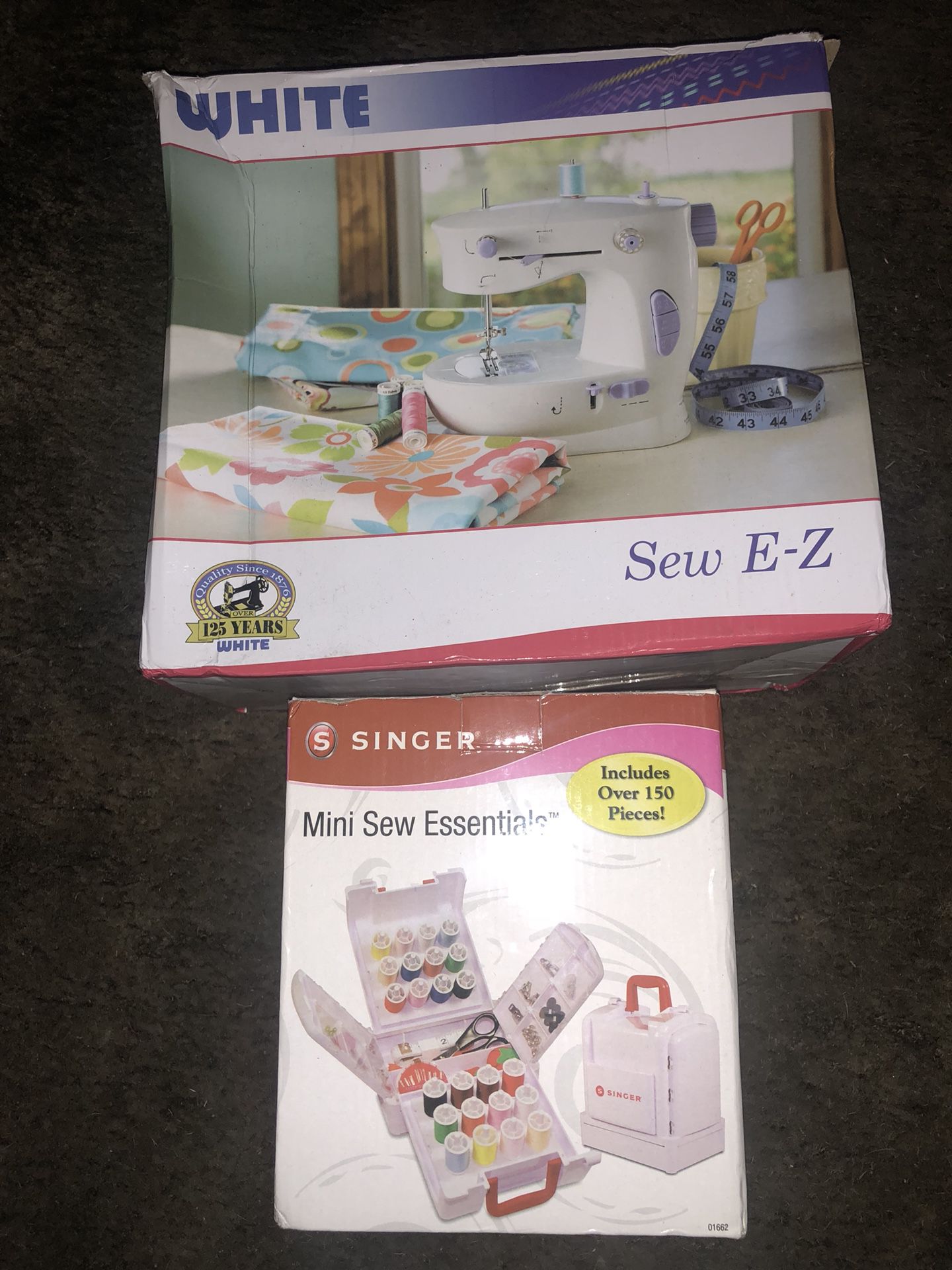 Sewing Machine & Material (BEST OFFER)
