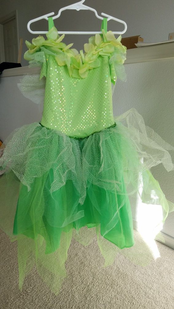 Tinkerbell Dressup dress - size 5-6