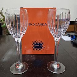 Crystal Luxe Wine Goblet Set - NEW