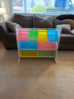 Kids toy storage and bins