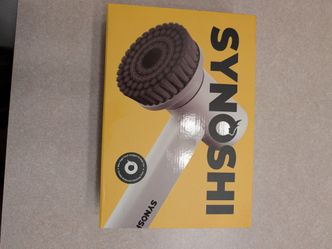 Synoshi power spin scrubber