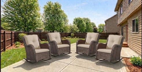 Patio rockers patio rocking chairs outdoor rocking chairs brand new outdoor patio chair set firm price ☑️🆕✅🚛
