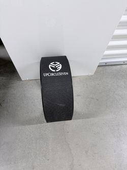 UpCircleSeven Yoga Wheel – Black/Gray – For Back Pain Relief & Deep Stretching