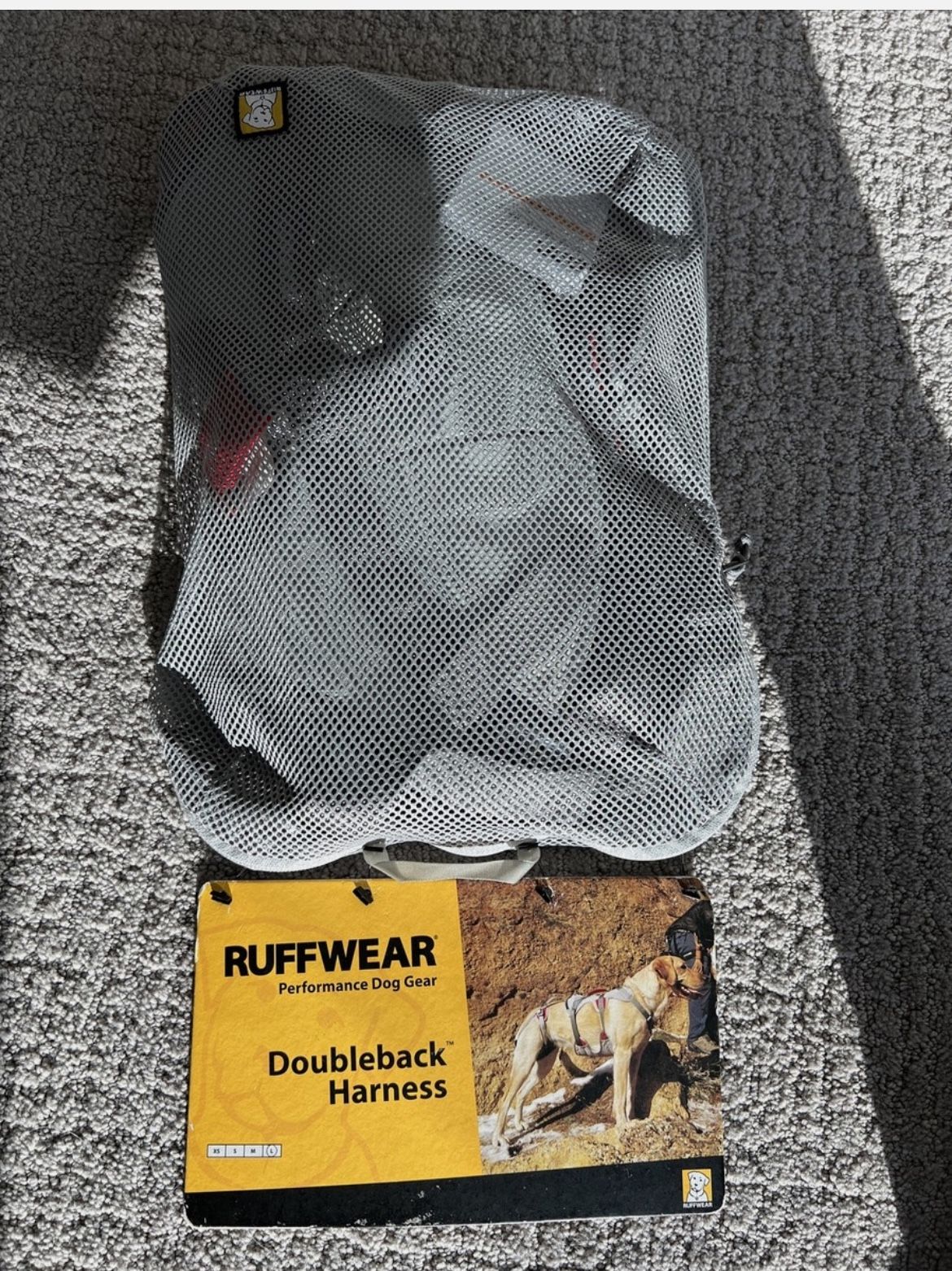 Ruffwear DoubleBack Safety Belay Dog Harness Climbing Harness, Sz M NEW