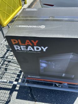 New Unopened CyberPowerPC - Gamer Master Gaming Desktop - AMD Ryzen 5 5500 - 16GB Memory - AMD Radeon RX 6500 XT 4GB - 1TB PCIe 4.0 SSD - Black 
