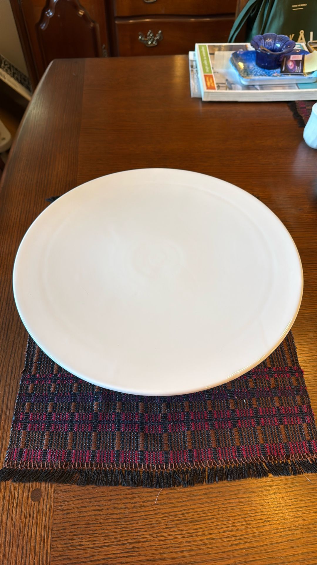 Pampered Chef White Cake Pedestal